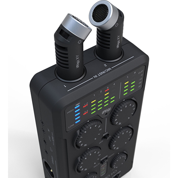 IK Multimedia IP-IRIG-QTRDLX-IN-iRig Pro Quattro I/O Deluxe Kayıt Cihazı